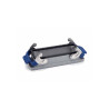 Embase encastrée 24B, Aluminium moulé sous pression, IP67, Sortie basse